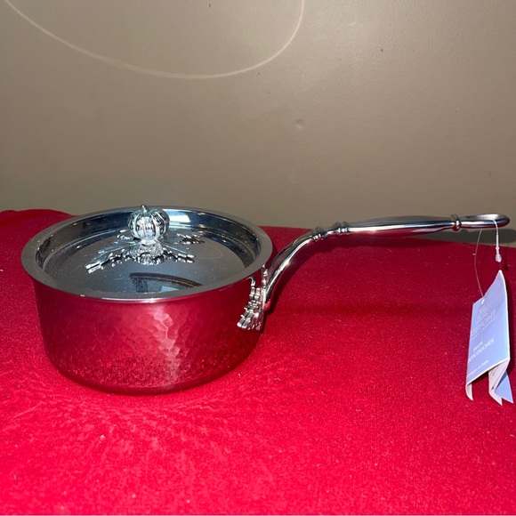 Ruffoni Kitchen Ruffoni Opus Prima Hammered 3 Play Ss 5 Qt 17cm